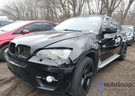 2009 BMW X6 xDrive50I z USA, uszkodzony, nr VIN 5UXFG83549LZ93153